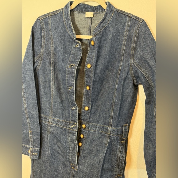 Poetry Hemp & Organic Cotton Jumpsuit in Dark Denim - Picture 2 of 8